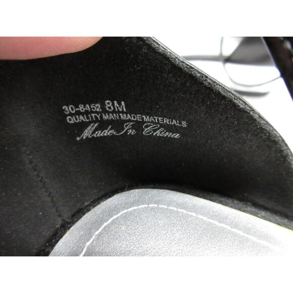 Easy Street Women's Tarrah Wedge Sandal, Black, 8 M(Like new) - Picture 6 of 7